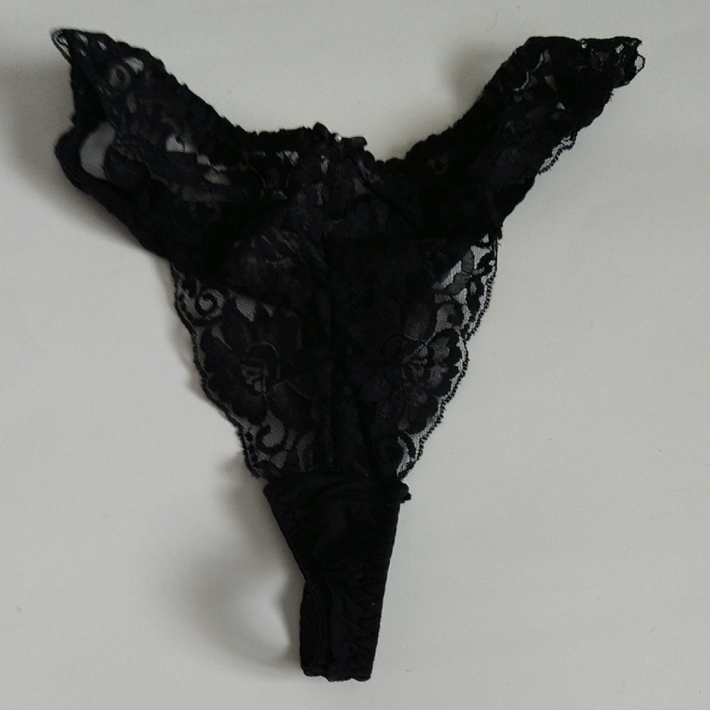 Secret Treasures Black Lace Panties